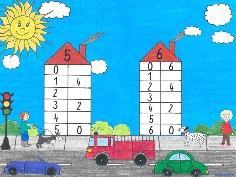 Spiel 12 - Zahlenhäuser 1