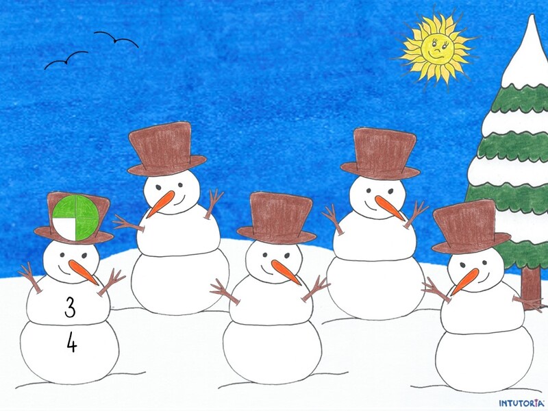 Spiel 10 - Schreibe den Bruch 1