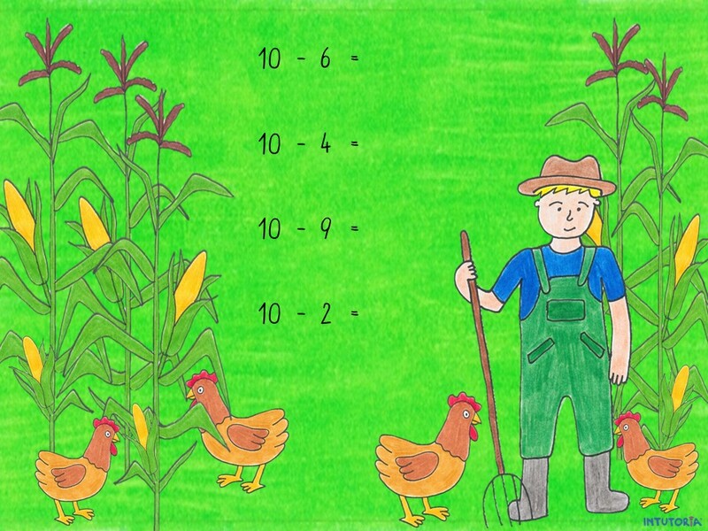 Spiel 4 - Subtraktion von Zehnerzahlen 1