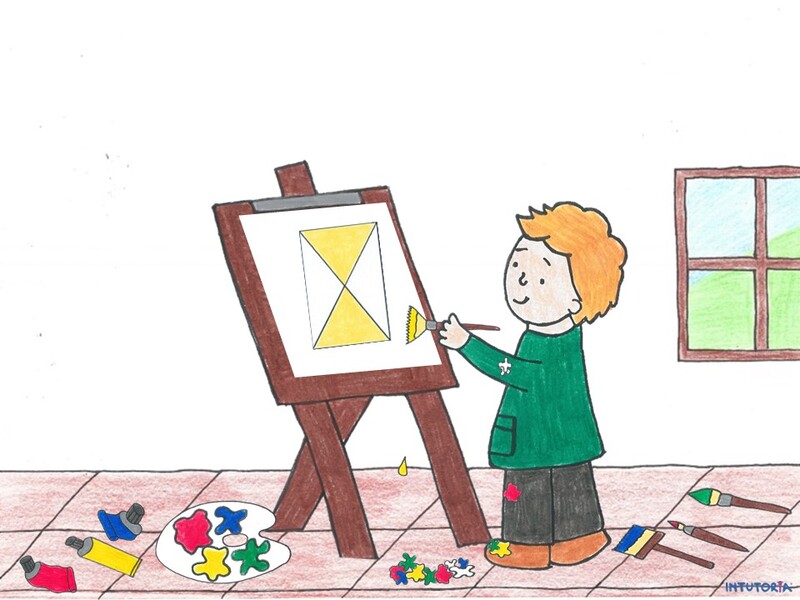 Spiel 4 - Wie viele Teile hat Valentin bemalt?