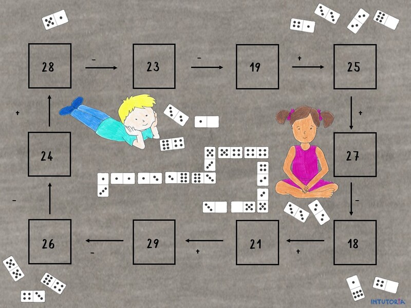 Spiel 11 - Rechenketten Ergänzung
