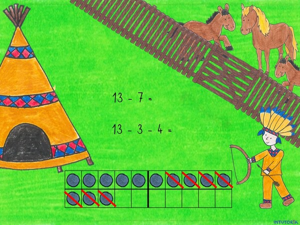 7. Subtraktion mit Unterschreitung