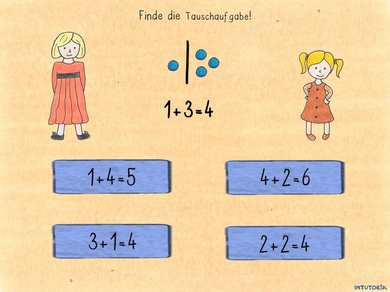 Spiel 16 - Umkehraufgabe - Tauschaufgabe 1