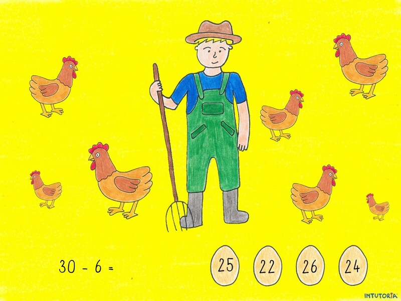 Spiel 6 - Subtraktion von Zehnerzahlen 3