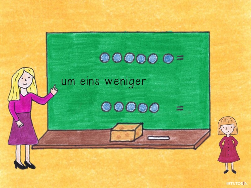 Spiel 4 - Wie viel ist um eins weniger?