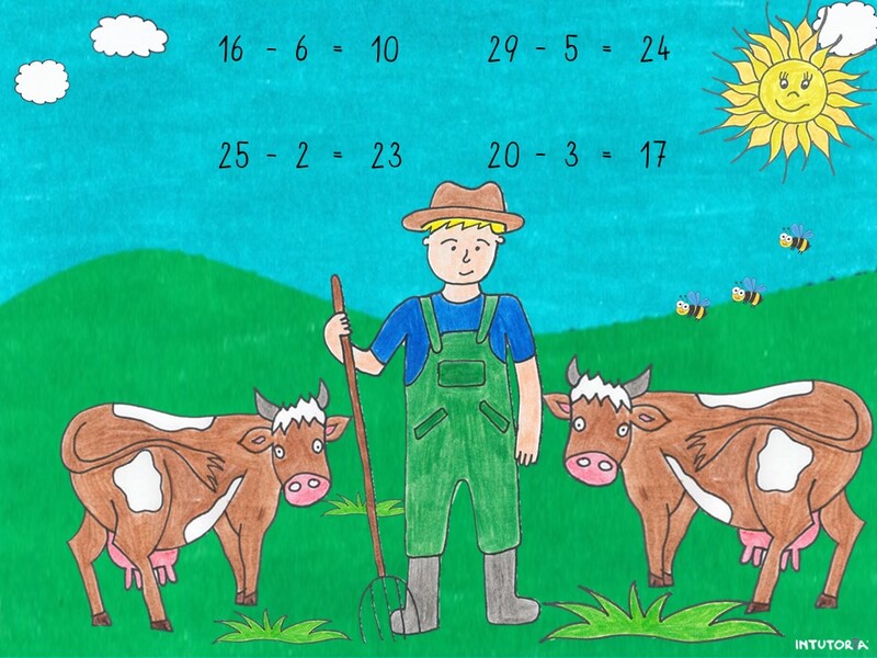 Spiel 3 - Subtraktion mi Einern 3