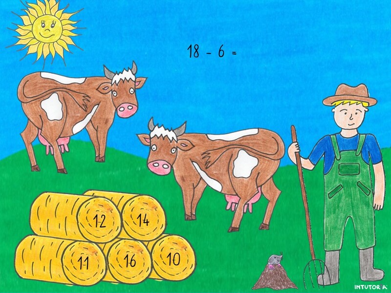 Spiel 2 - Subtraktion mit Einern 2